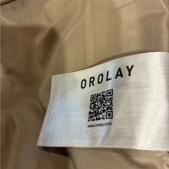Orolay Light Tan Puffer Jacket Quilted Insulated Size Small - Picture 7 of 11